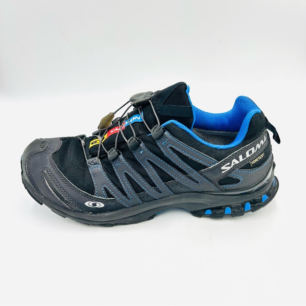 Salomon XA Pro 3D XCR Trail Running Shoes Black Waterproof shoes men size 9 - Picture 6 of 10